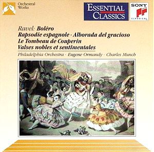 RAVEL/PHILAFELPHIA ORCHESTRA, EUGENE ORMANDY, CHARLES MUNCH - BOLERO / RAPSODIE ESPAGNOLE - CD