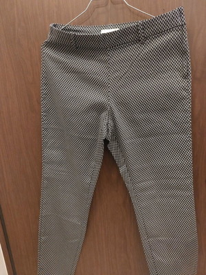 H&M pants black and white size M like new