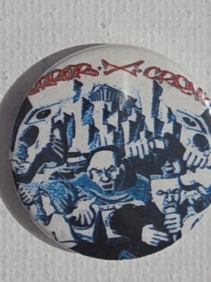 Terror X Crew pin badge