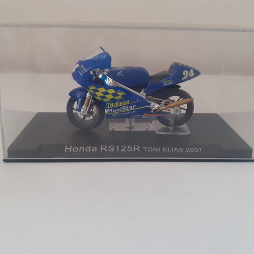 Honda RS125R Toni Elias 2001 collectible miniature new