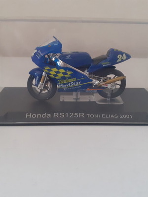 Honda RS125R Toni Elias 2001 collectible miniature new