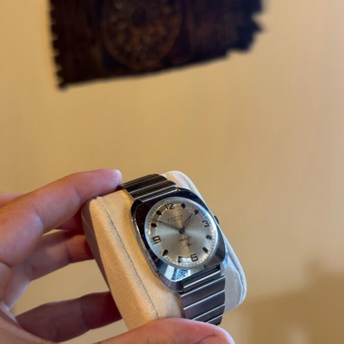 Ector watch vintage used with incablock calibre from 1965