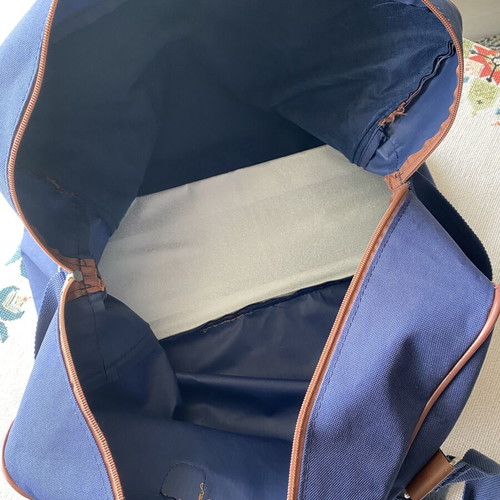 Large promotional travel backpack like new, ideal carry-on size