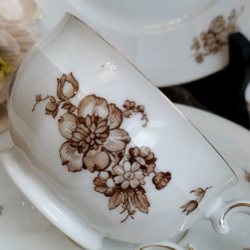 PT Tirschenreuth Bavaria antique coffee set used