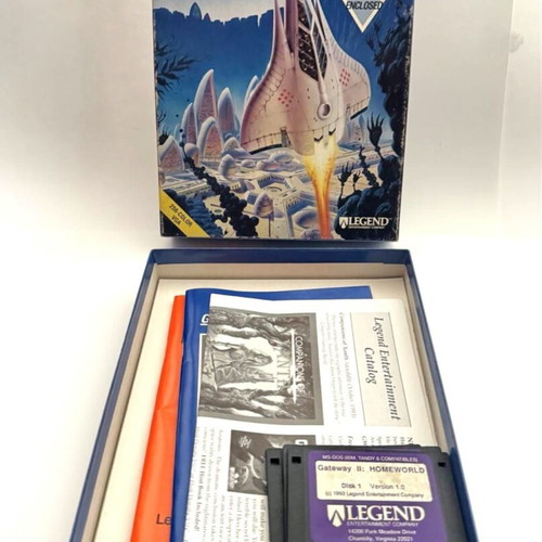 PC Gateway II Homeword Big Box μεταχειρισμένο adventure παιχνίδι