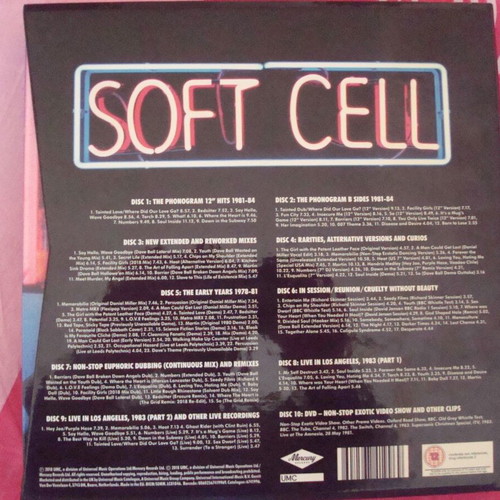 Soft Cell Keychains & Snowstorms The Soft Cell Story Super Deluxe Boxset like new