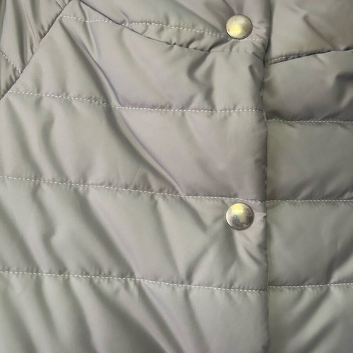 Quilted women's jacket like new, gray, size S