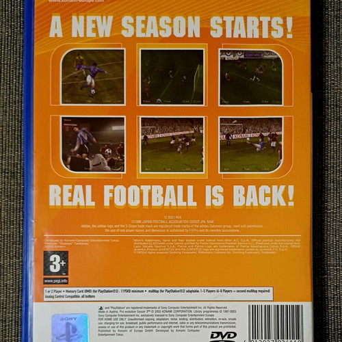 Pro Evolution Soccer 3 PS2 like new, English version