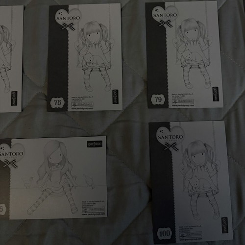 Santoro Gorjuss Photocards Panini like new