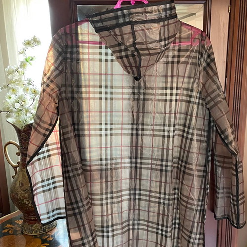 Women's checked raincoat one size from London