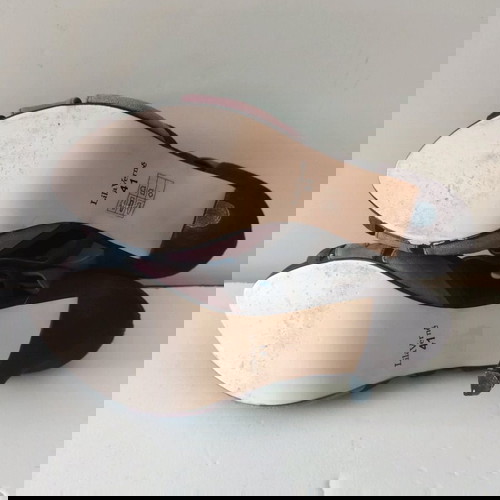 Πέδιλα σαν καινούργια, νούμερο 41, πολύχρωμα, suede υφής με φερμουάρ