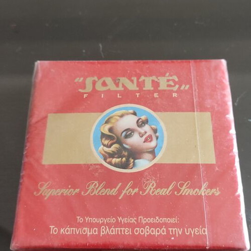 Sante Filter cigarettes new, pack of two sealed