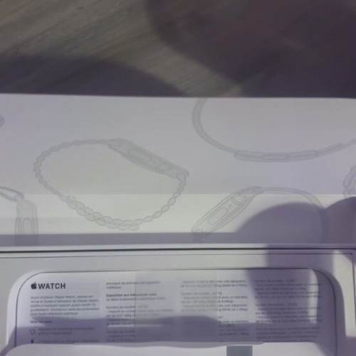 Apple Watch 10 46mm with baby blue strap, new