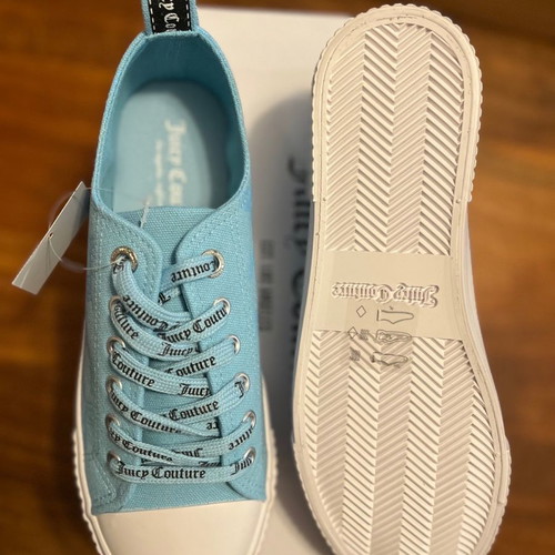 Juicy Couture athletic shoes new, size 38, blue, wide fit