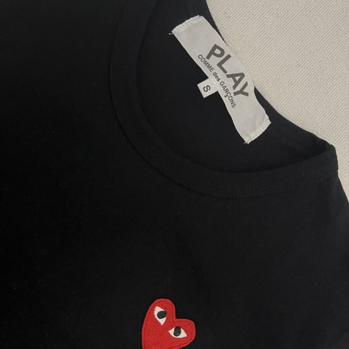 Come de Garcons T-shirt black, like new, size S