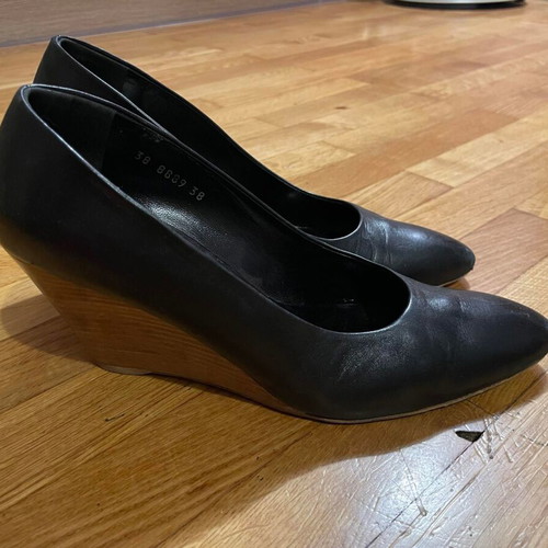 Walter Steiger black pumps used, size 38