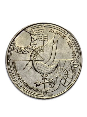Portugal 100 Escudos 1990 KR38 coin used, nice condition