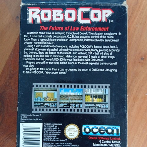 Nintendo NES Game Robocob PAL A CIB 1987 used