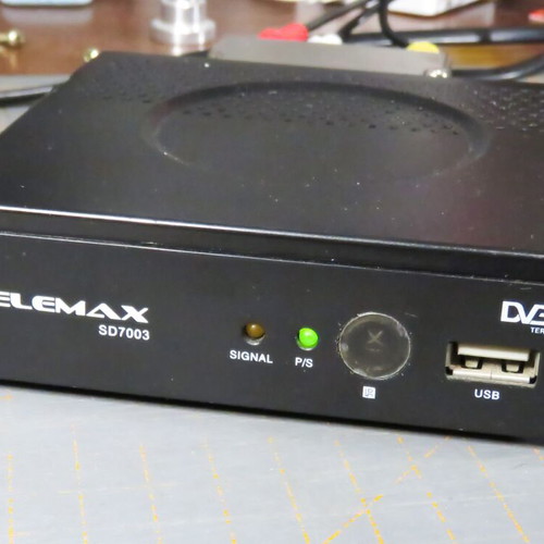 Telemax SD 7003 SD receiver used without remote control