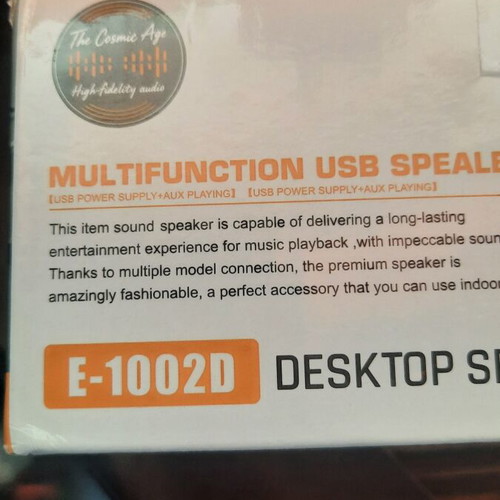 Speaker new