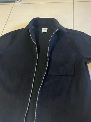 Bershka men's jacket black like new, size XS