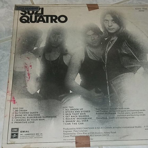 Suzi Quatro vinyl used in very good condition
