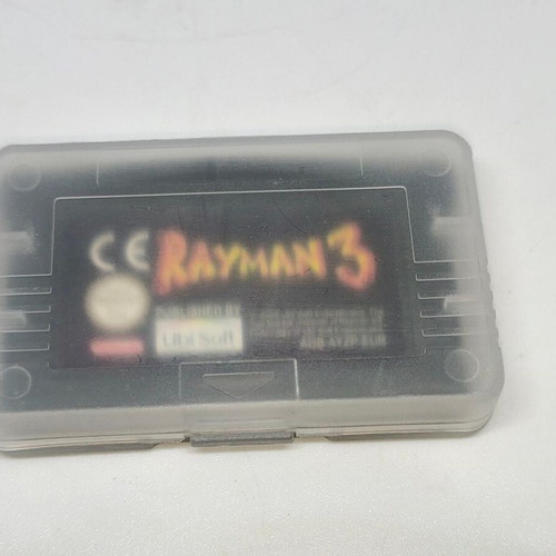 Rayman 3 Game Boy Advance game like new with protective case