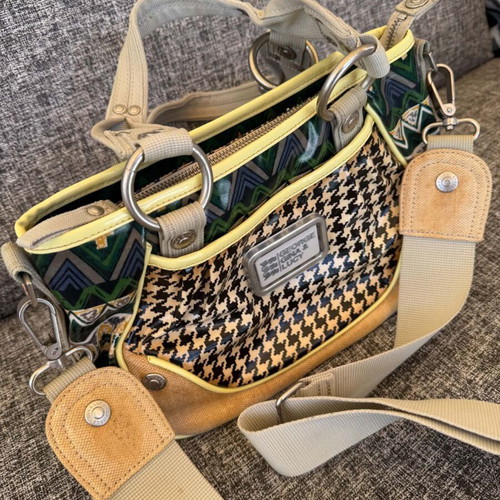 George Gina & Lucy vintage shoulder bag used, multicolor