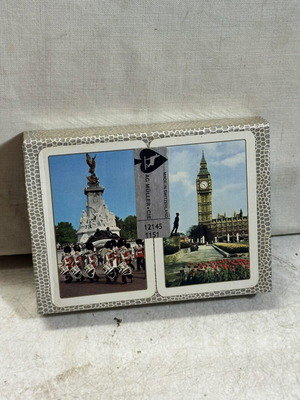 AG Müller Swiss Playing Cards vintage set, 2 sealed decks London