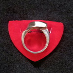 Silver 925 ring size 53 like new