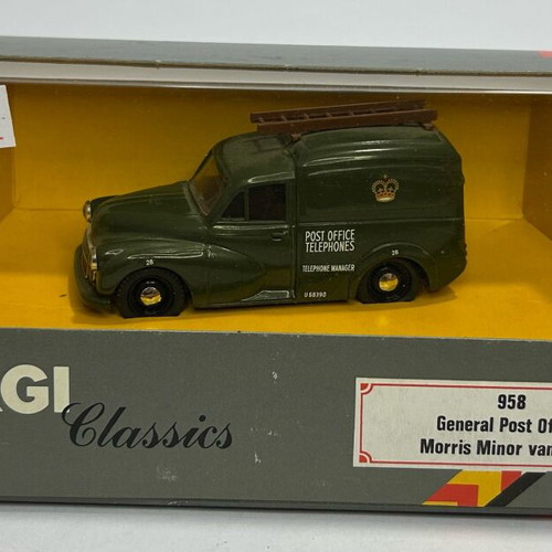 Corgi 1986 Classics 958 Morris Minor Van 1959 General Post Office new