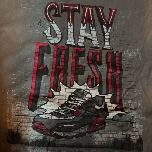 Nike T-shirt used, men's small, grey