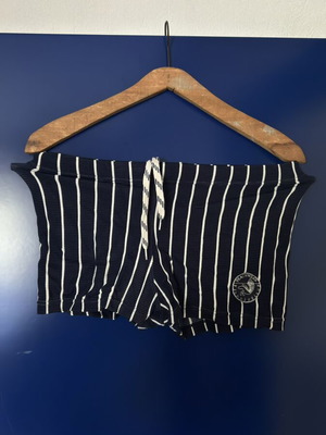 Men's swim shorts blue and white, like new, size M, Yiannis Ziros