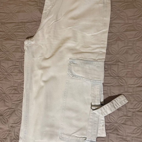 Terranova Cargo Jeans like new, size 40 but fits like 38, turquoise