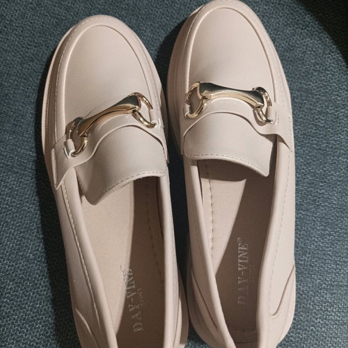 Beige moccasins new size 37
