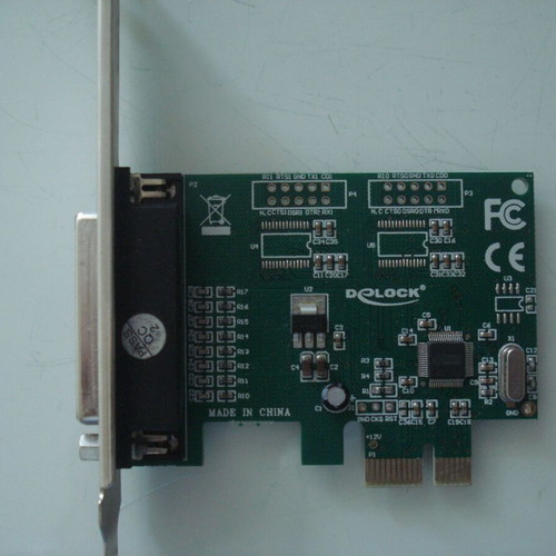 Delock PCIE to Parallel card like new