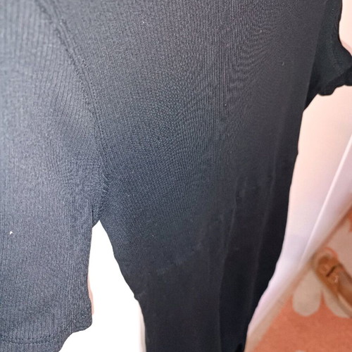 Black Zara dress medium pencil used like new