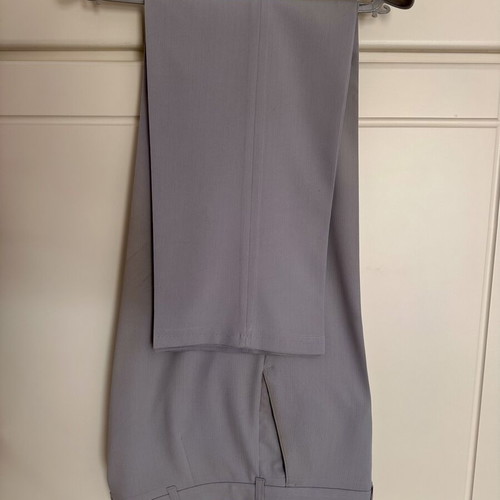 Old River suit used, light gray, size Large