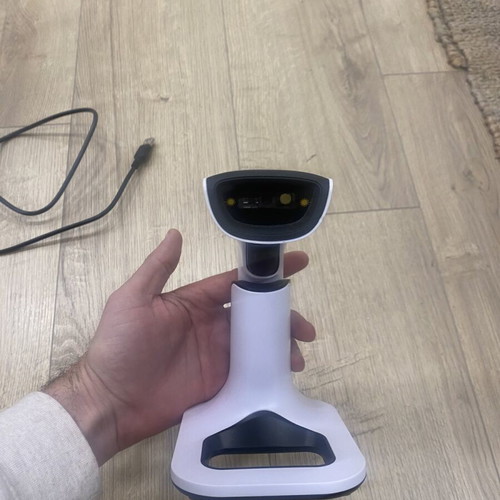 Neural Gear wireless scanner model NG-BARC2DW like new with charging base