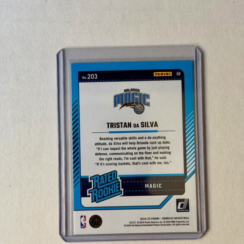 Tristan Da Silva 2024-25 Panini Donruss Rated Rookie International Red RC #203 new