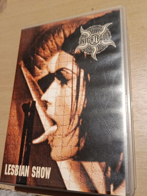 Nightfall Lesbian Show VHS tape used