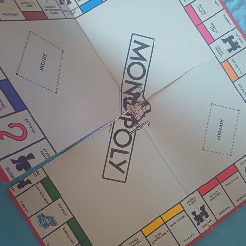 Monopoly Classic Greek Edition Board Game in Drachmas