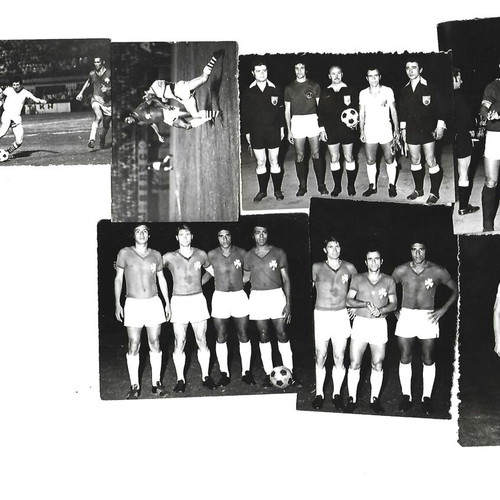 PAO - ETHNIKOS ASTERAS 1972 18 RARE PHOTOS DOMAZOS - GONIOS - DEMELO - ANTONIADIS