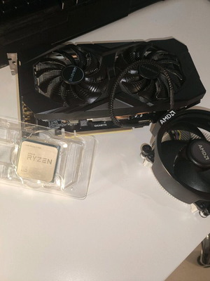 AMD Ryzen 7 1700 με NVIDIA GTX 1660 Super 6GB και σύστημα ψύξης σαν καινούργιο