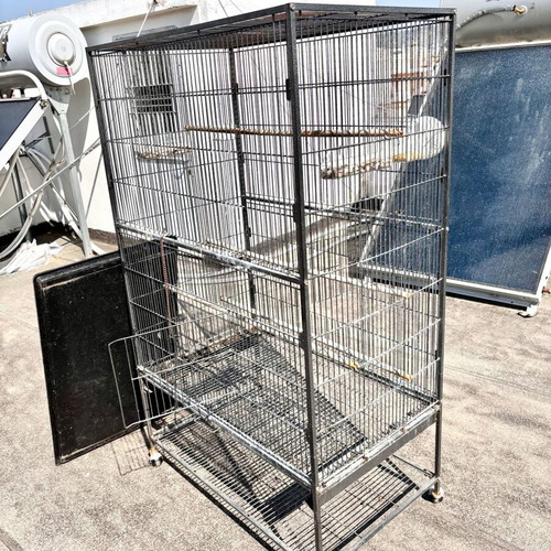 Large aviary cage for parrots like new with Bangminda cover