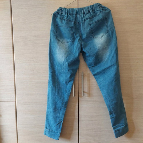 Light blue jeans slim salvari style Size M/L like new