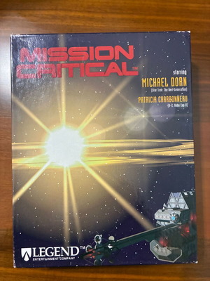 Mission Critical Big Box PC like new, Greek release complete in box