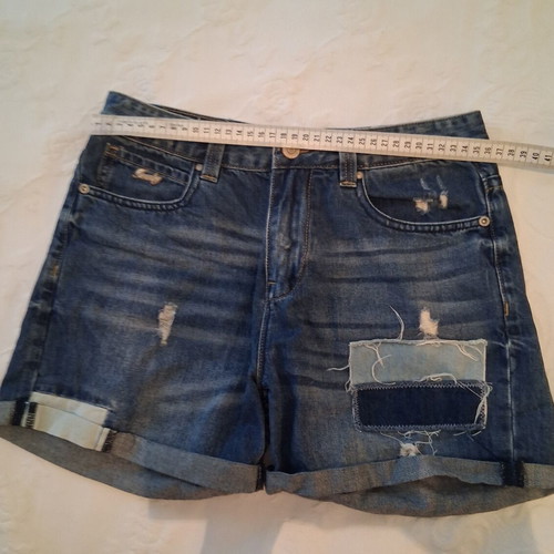 Funky Buddha jean shorts, blue, size XS
