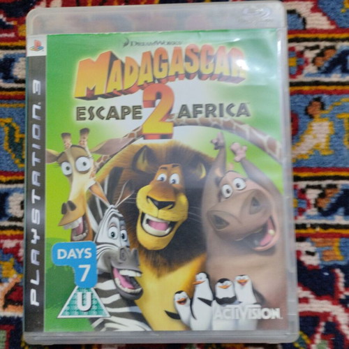 Madagascar 2 Escape to Africa PlayStation 3 used without disc