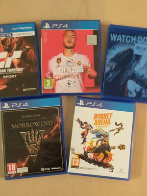 Παιχνίδια PlayStation 4 σαν καινούργια, πακέτο 5 τεμαχίων